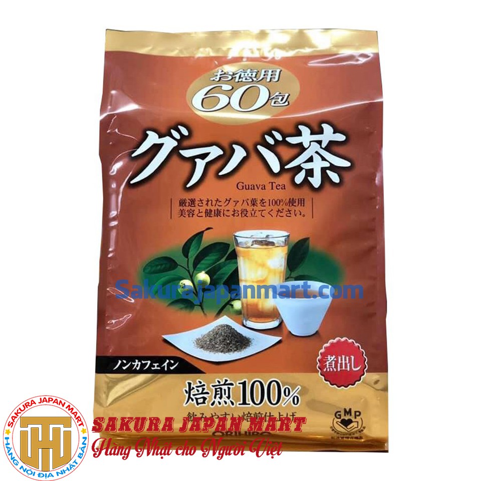 Trà ổi Orihiro Nhật Bản 60 gói